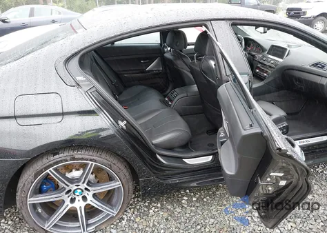 2014 BMW M6 Gran Coupe Gran Coupe z USA, uszkodzony, nr VIN WBS6C9C5XED466881